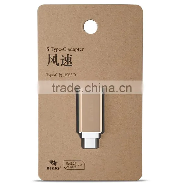 BENKS Original S Type-c Adapter for Macbook Mini Type-c to Usb Metal 3.0 Adapter for Macbook photo-6