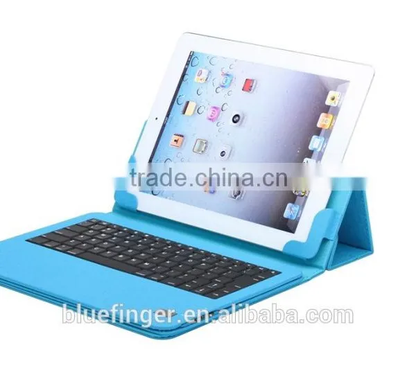 Detachable Leather Bluetooth Keyboard Case for 9.7"-11.1" Tablet PC photo-3
