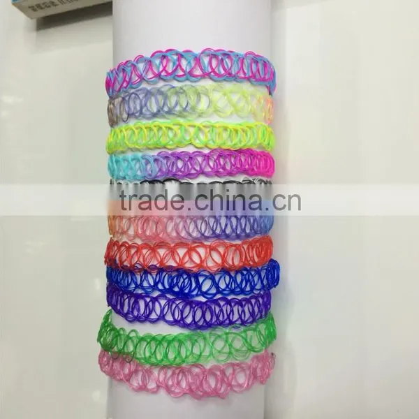 Best Seller Black Plastic Handmade Simple Style Choker Necklace photo-2