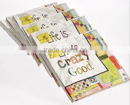 Isposable Paper Serviettes, Personalized Beach Party Napkins Napkin Printing photo-6