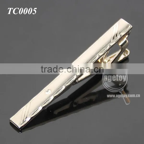 High Quality Alloy Party Simple Necktie Tie Clip Bar Pin Practical Blank Silver Metal Clip Bow Tie photo-6