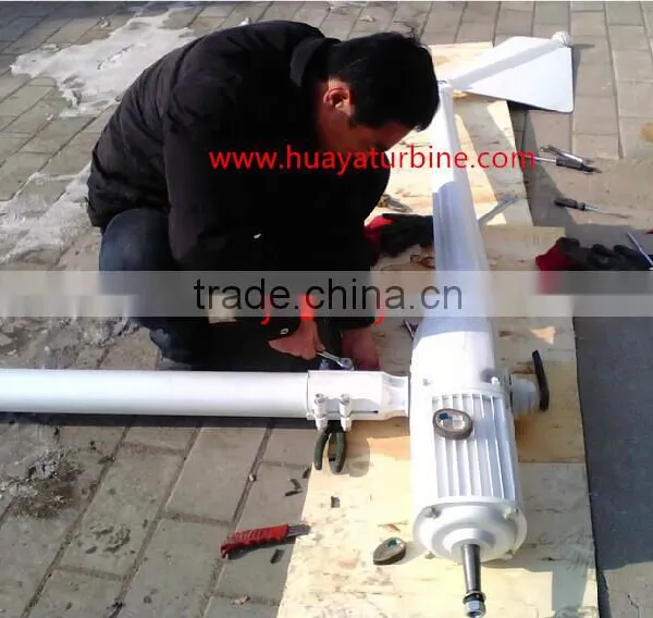 Fixed Pitch Wind Turbine 2kw Type Residential Wind Power System On/off Grid photo-2