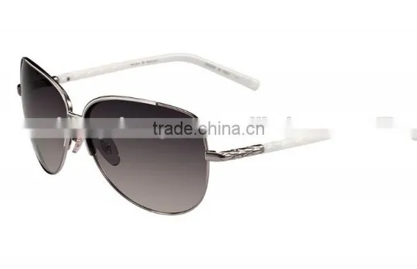 Custom Polarized Women Aviator Sunglasses With TAC Lens Metal Frame photo-2