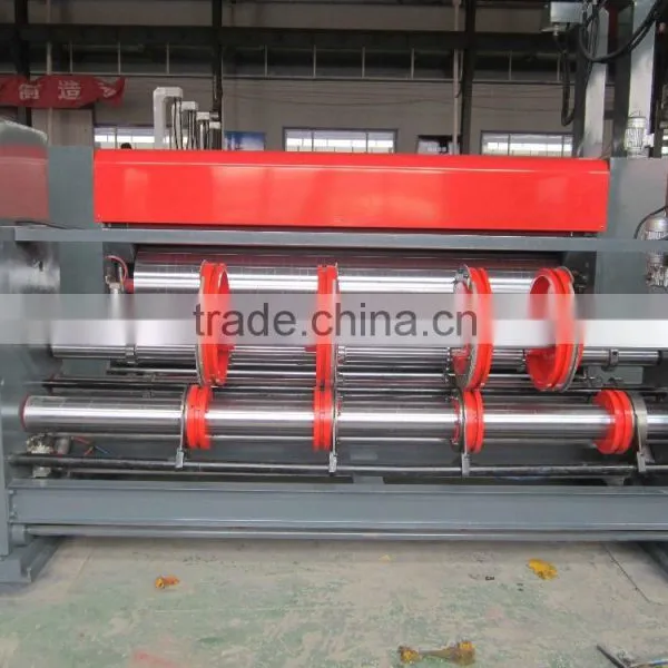 Full Automatic High Speed Flexo Ink Prirnter Slotter Die Cuttemachine, Packaging for Corrugated Carton Box photo-4