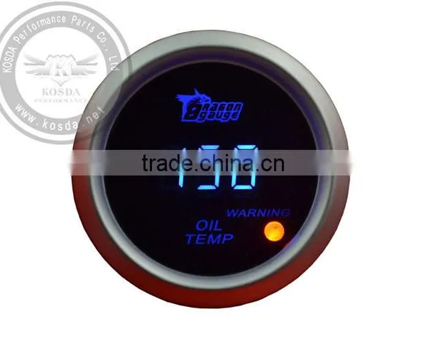 52mm Racing Boost Gauge, 52mm Guages Digital Gauge in White Black Light photo-5
