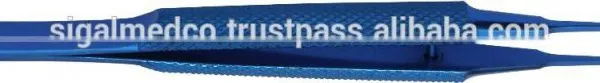 Straight Notched Disposable Sterilized Ophthalmic Forceps photo-4