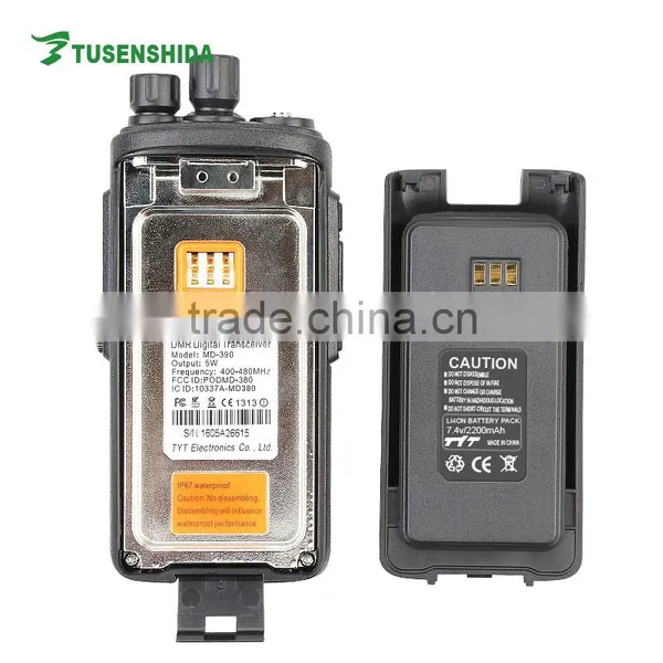 Dual Band Dual Display Handie Walkie Talkie TYT MD-390 Newly Launched DMR Digital Two-Way Radio Quality Choice photo-5
