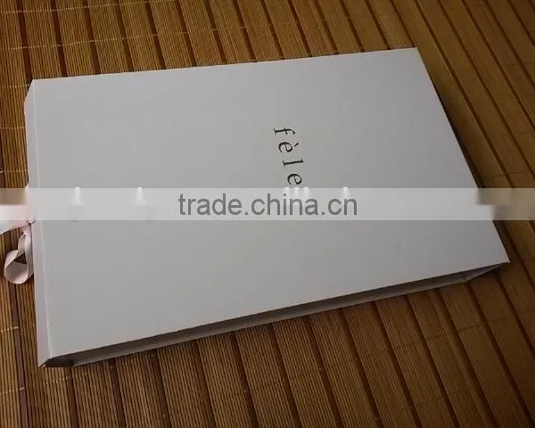 2016 High Quality Paper Box for Cosmetic Packaging/Gift Packaging With Silk Tie photo-2