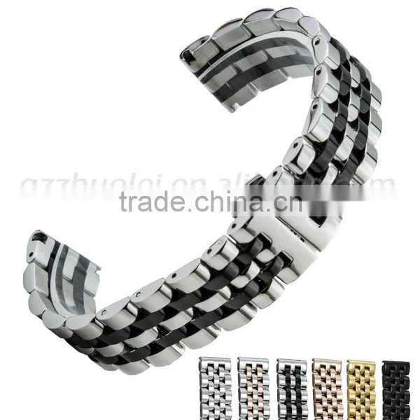 Milanese Classic Buckle Stainless Steel Watchband 17 photo-3