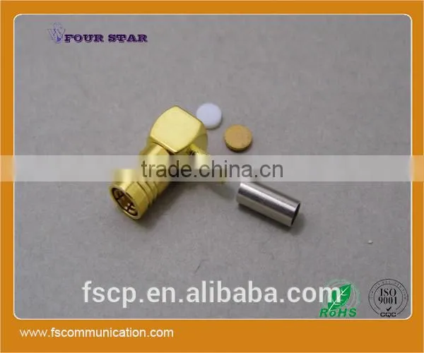 SMB Connector Female Crimp Right Angle for RG316 Cable photo-5
