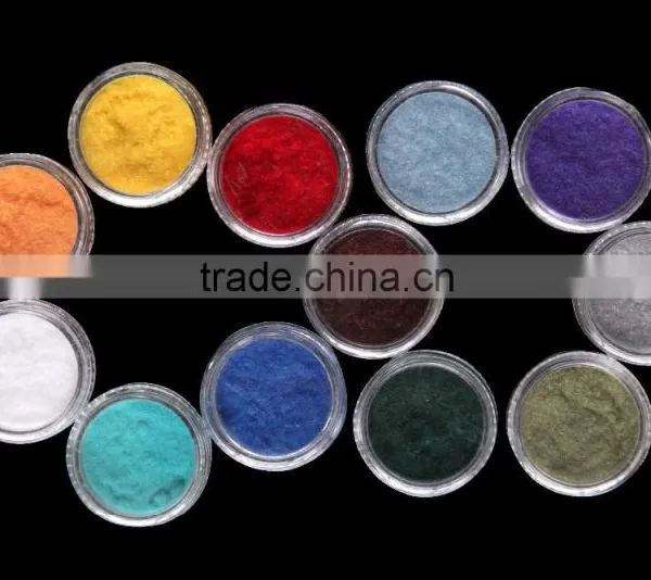 12 Color Nail Art 3D Glitter Decoration Velvet Flocking Dust DIY Tip photo-2