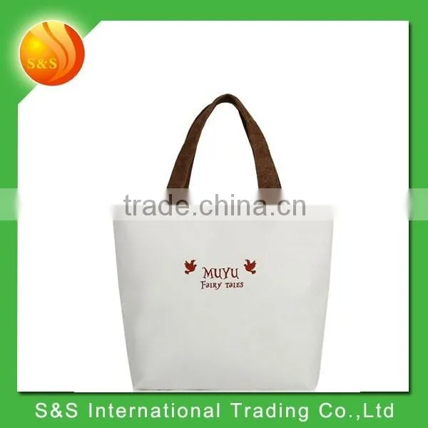 Hot Selling Printing Canvas Cotton Tote Bag Shopping Bag photo-3
