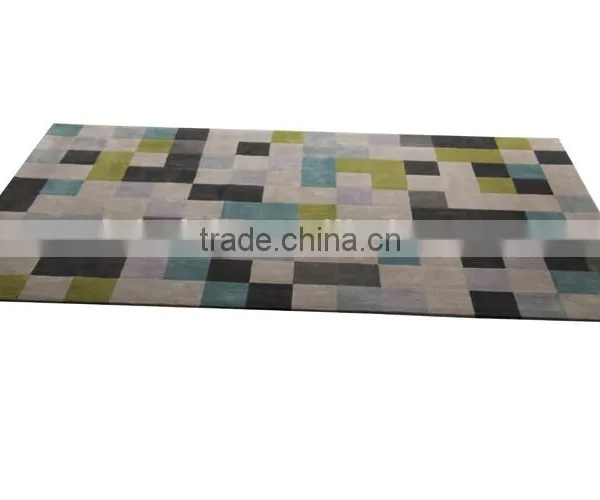 2016Multi Colour Circles Hand Tufted Cut Pile Wool CarpetsYB-A043 Quality Choice photo-3