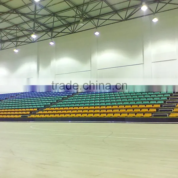 Flexible Multipurpose Indoor Athletic Venues Used Retractable Gym Seating photo-3