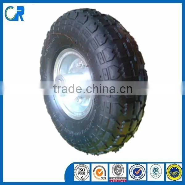 Yinzhu Gainran Manufacturer Air Wheel 4.10/3.50-4 Wooden Cart Wheel photo-3