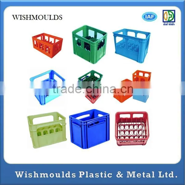 Plastic Injection 24 Bottles Beer Crate Mould photo-2
