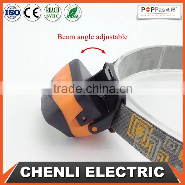 POPPAS T11 AAA Operated 3W COB High Outdoor Waterproof Running Camping Walking Headlight photo-2