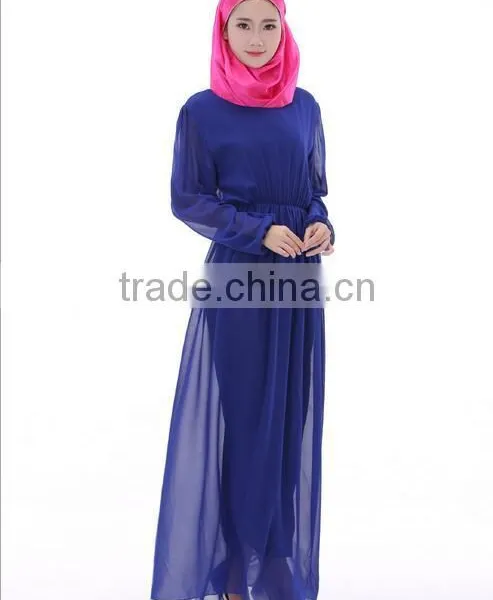 2015 Chiffon Kaftan for Muslim Woman photo-5