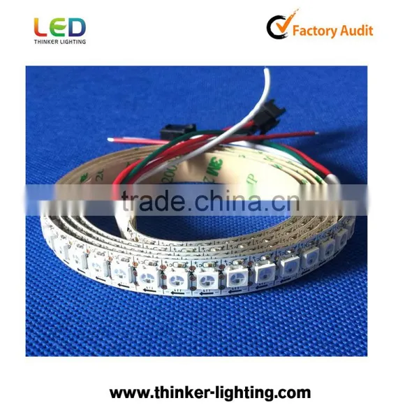 WS2812B With IC Memory Card Led Digital Flexible Strip Non-waterproof With 5v CE&Rohs