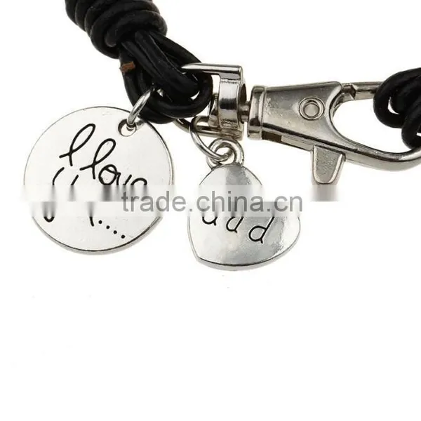 Custom Handmade Personalised Leather Bracelet Diy photo-2