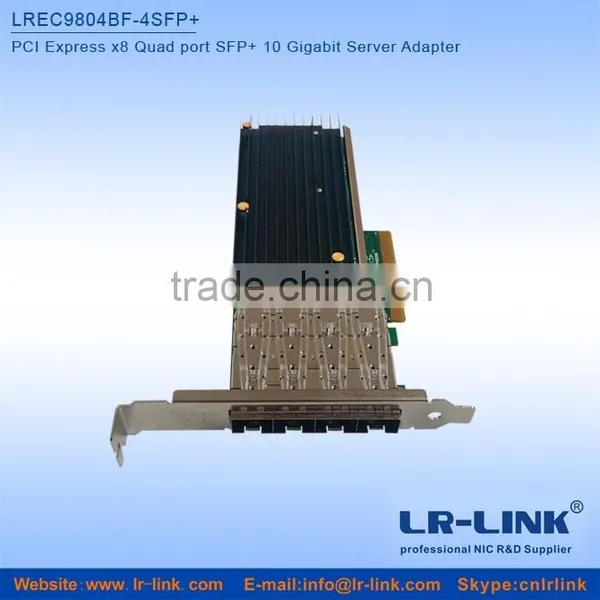 Intel XL710 Chipset PCI-E 3.0 4 SFP+ 10Gbps Network Card Compatible XL710-DA4FH photo-3