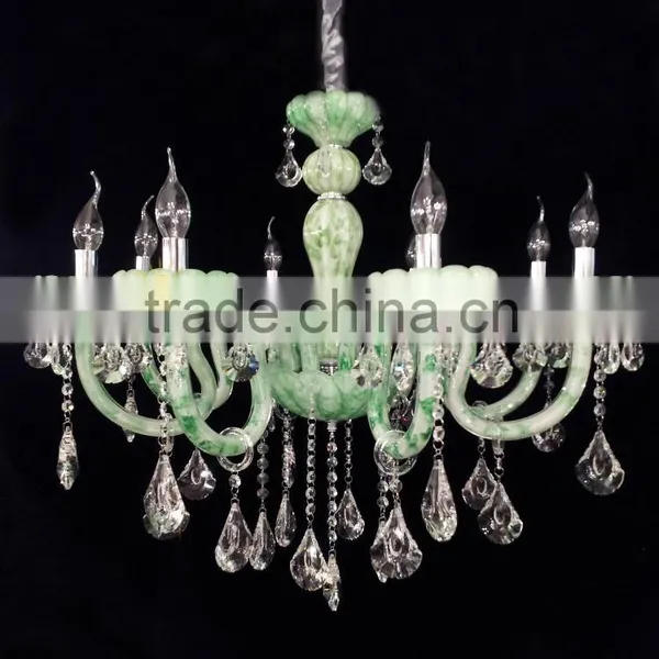 Vintage Glass Crystal Led Pendant Light photo-3