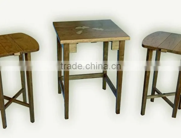 CFF08110 Classic Folding Nest Tables,stacking Side Tables photo-2