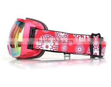 Kids' Anti-Fog TPU Retro Ski Goggles photo-3
