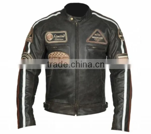 Motorcycle Leather Jacket