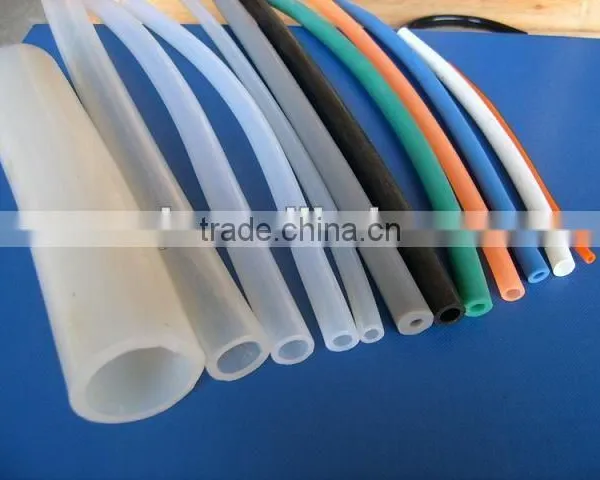 Colorful Large Diameter Silicone Tubing