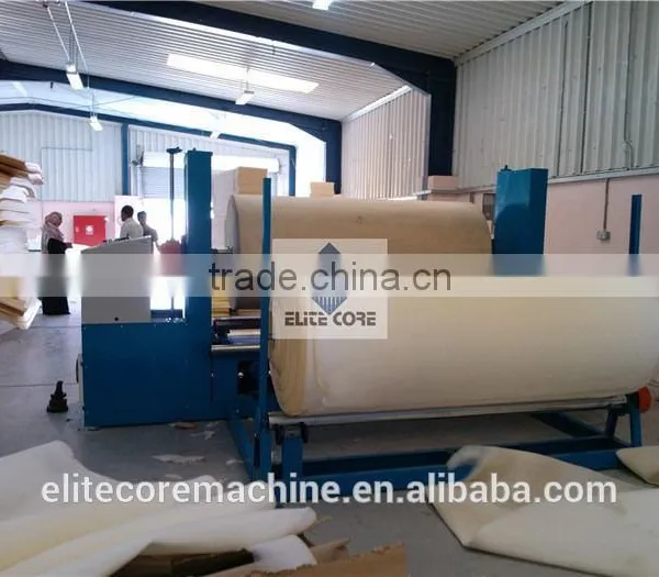 Factory Supply Automatic Round Foam Blocks Peeling Machine photo-2