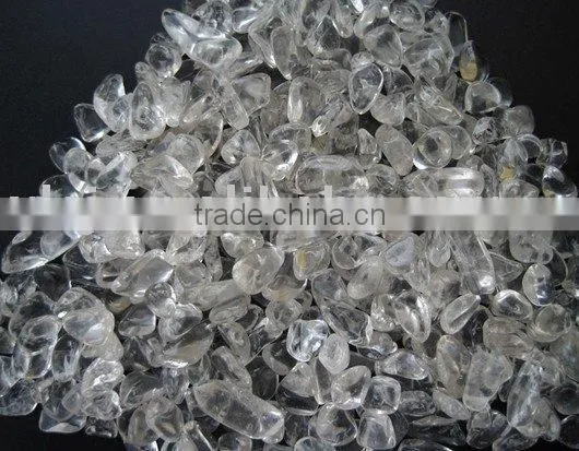 Natural Clear Quartz Crystal High Polished Tumbled Stone