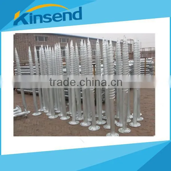 High Quality Galvanized Ground Screw for Fence photo-3