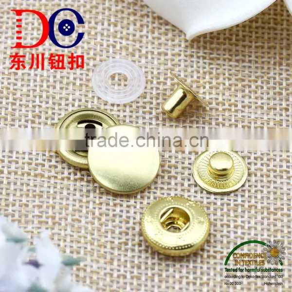 Oeko-tex100 Brass Tin Metal Snap Button Snaps Custom Metal Button Manufacture photo-5