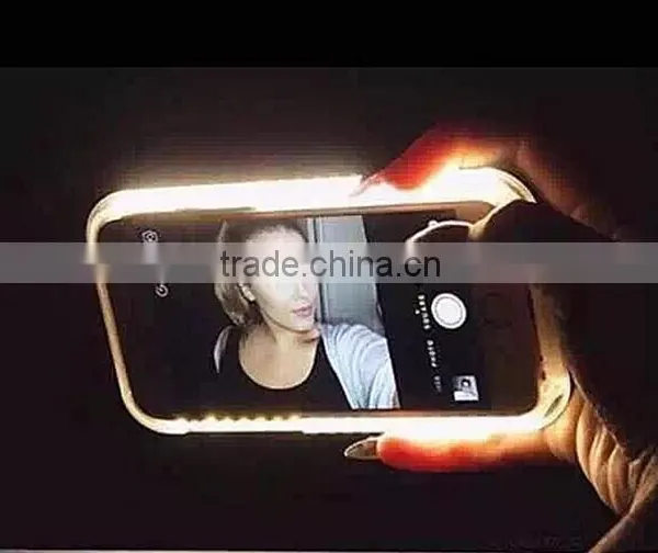 New LED Cell Phone Case for Iphone 6S. Exclusive Design by Suodarui. Super Bright LED Lighting Great for Selfie and Flashlight. photo-3