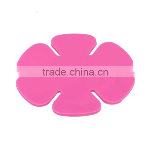 Flower Shape Coasters Silicone Placemat photo-5