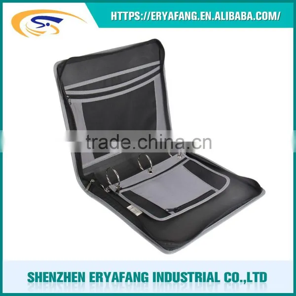 Hot Selling Custom 3 Ring Zipper Binder ,A5 3 Ring Binder photo-6
