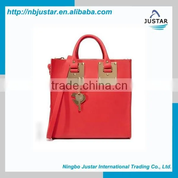 2016 Hot Luxury Lady Tote Shoulder Bag Plain Designer Handbag for Women photo-3