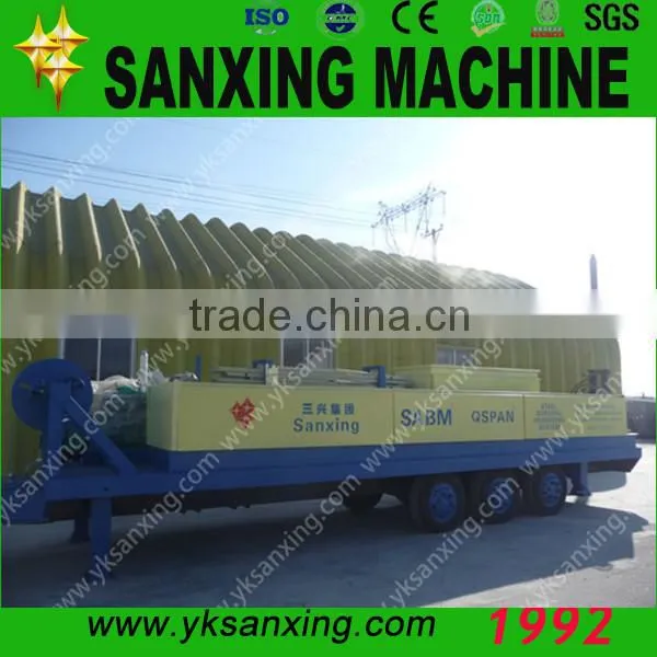 Superior China Sanxing Prefabricated Steel Building Machine/Arch Roof Roll Forming Machine