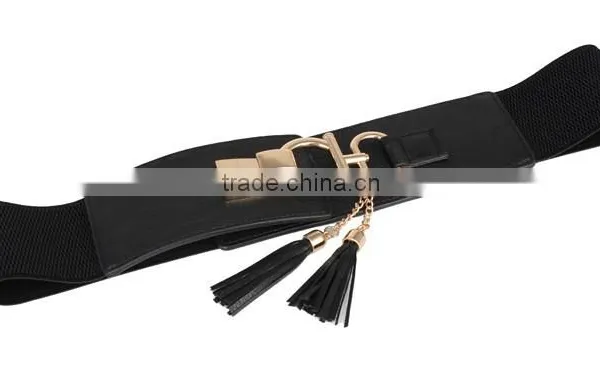 2015 New Red Tassels Elastic Lady Waistband SWF-W15062903 photo-2