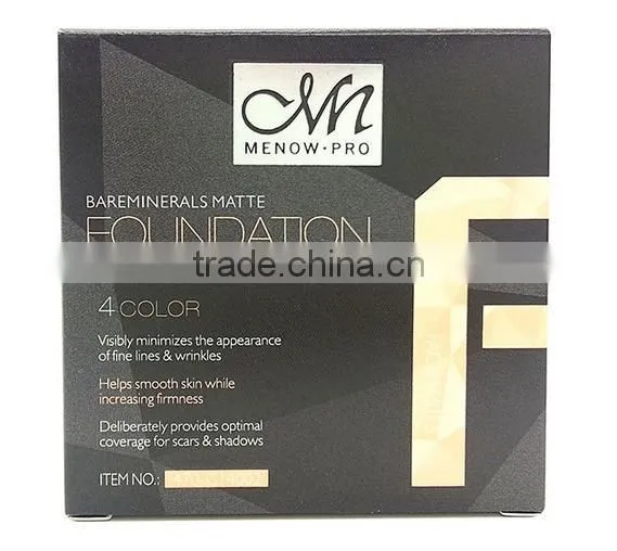 Wholesale Best Professional Menow.pro 4 Colors Foundation Makeup Concealer For Oily Skin photo-6