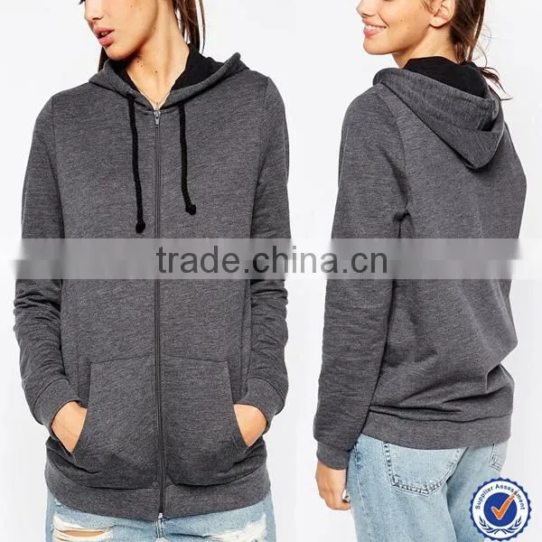 Womens Clothing Fall 2015 Custom Hoodies With Drawstring Hood New Fashion Sports Wear Hoodies for Women