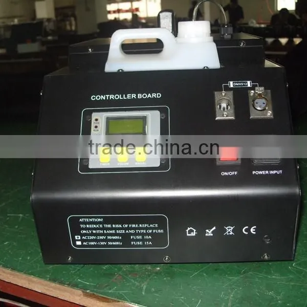 Dj/disco/stage Equipment 2CH Dmx Fog Machine Haze Machine 1500w Remote Smoke Machine photo-4