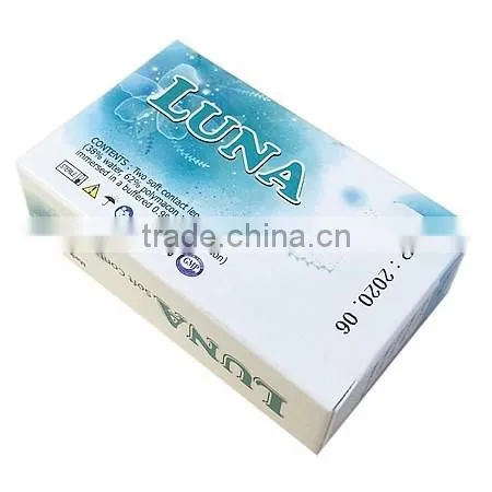 Wholesale Price LUNA G-211soft Contact Lens Eos Blue Circle Lenses photo-4