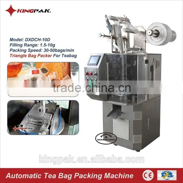 DXDCH-10D Automatic Triangle Tea Bag Packing Machine