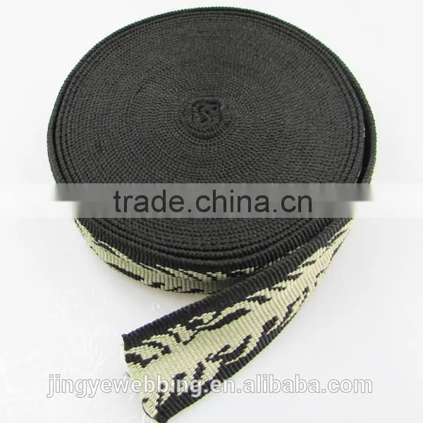 Fashion Pattern 30mm Plain Home Textile Used Custom pp Webbing photo-3