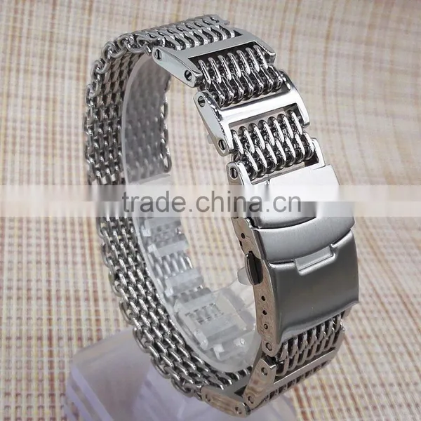 Stainless Steel Material Mesh Watch Bands photo-2