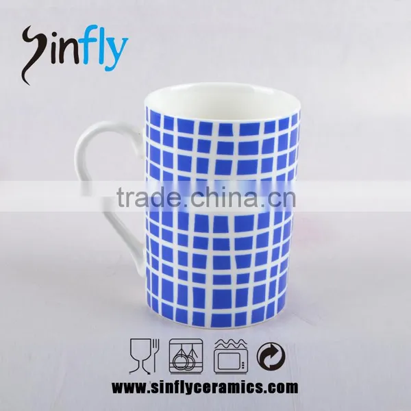 Classic Blue and White Porcelain Printing Milk Mug photo-4