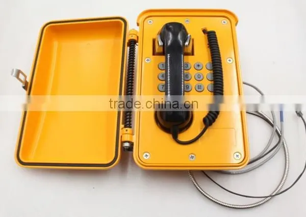 KNSP-08 Ip67 Waterproof Loudspeaker Voice Broadcasting Intustrial Telephone Rugged Explosion Proof Unique Landline Telephone photo-5