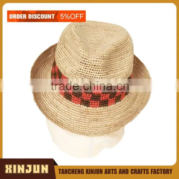 BREATHABLE PANAMA HAT STRAW HAT photo-3